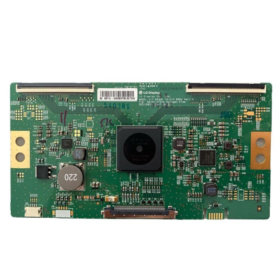 Placa TCon LG 65UJ634V 6871L 6870C-0750A