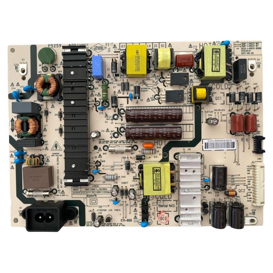 Fuente Alimentación LG 43UJ620V L4R031 5835-L4R031-W000 VER:00.01