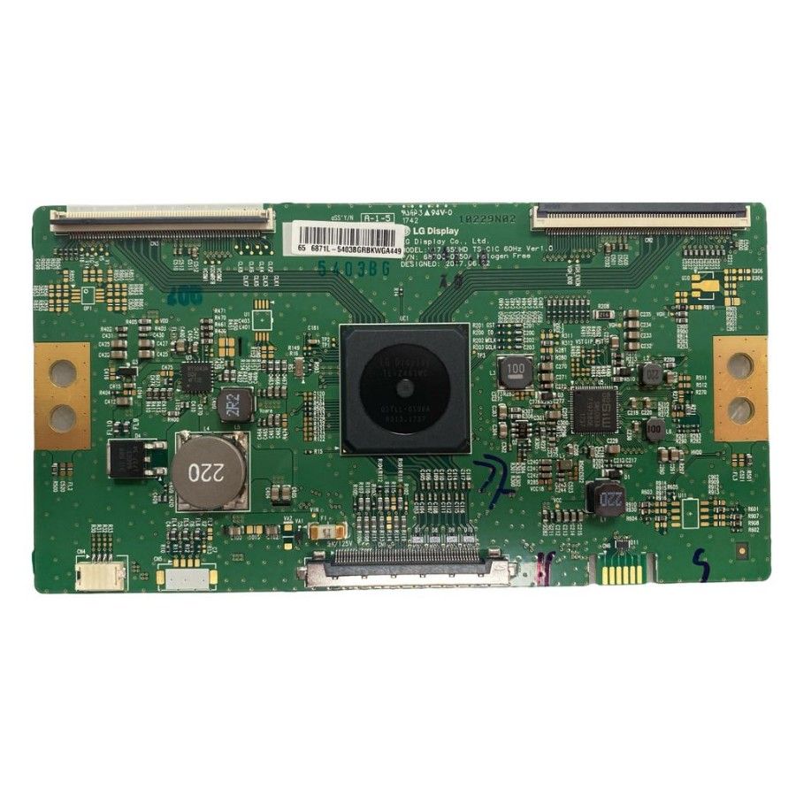Placa T-Con LG 65UJ630V 6871L 6870C-0750A