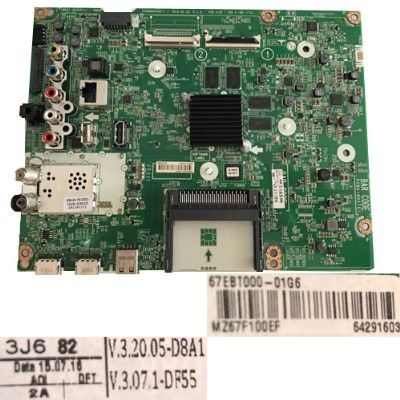 Placa Main LG EAX66804605(1.1) 67EBT000-01G6 MZ67F100EF LG 49UH650V